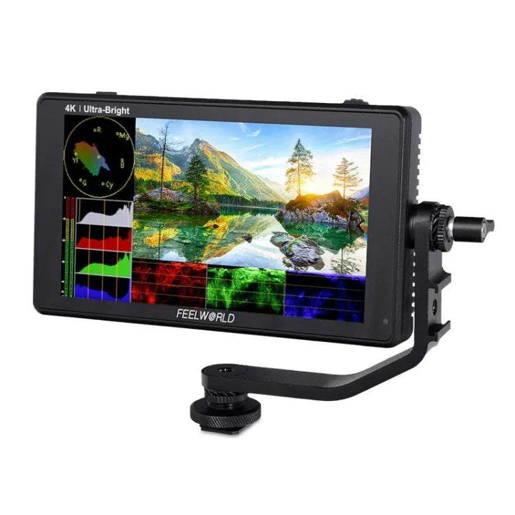 FEELWORLD LUT6 จอ IPS 6 นิ้ว 1920x1080 2600 nits พร้อม HDMI 4K และระบบสัมผัสสำหรับกล้อง LUT6