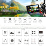 FEELWORLD LUT6 จอ IPS 6 นิ้ว 1920x1080 2600 nits พร้อม HDMI 4K และระบบสัมผัสสำหรับกล้อง LUT6