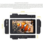 FEELWORLD LUT6 จอ IPS 6 นิ้ว 1920x1080 2600 nits พร้อม HDMI 4K และระบบสัมผัสสำหรับกล้อง LUT6