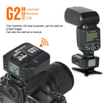 TRIOPO G2 ตัวกระตุ้นแฟลชไร้สาย 2.4G รับส่ง สองฟังก์ชัน TTL ความเร็วสูง สำหรับกล้อง Nikon, G2 สำหรับกล้อง Nikon