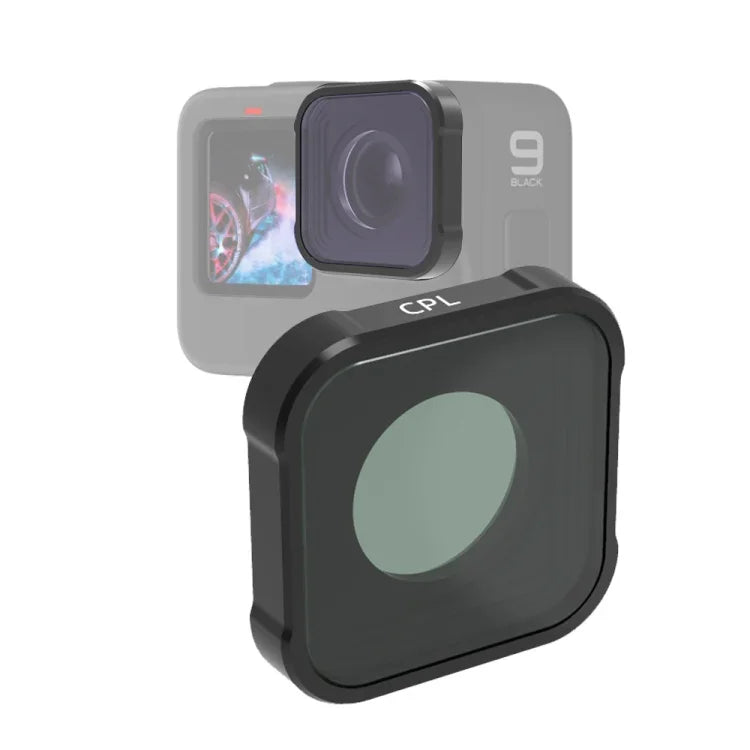 ฟิลเตอร์เลนส์ CPL ซีรีส์ JSR KB สำหรับ GoPro HERO13 Black /12 Black /11 Black /10 Black /9 Black, CPL