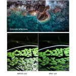 ฟิลเตอร์เลนส์ CPL ซีรีส์ JSR KB สำหรับ GoPro HERO13 Black /12 Black /11 Black /10 Black /9 Black, CPL
