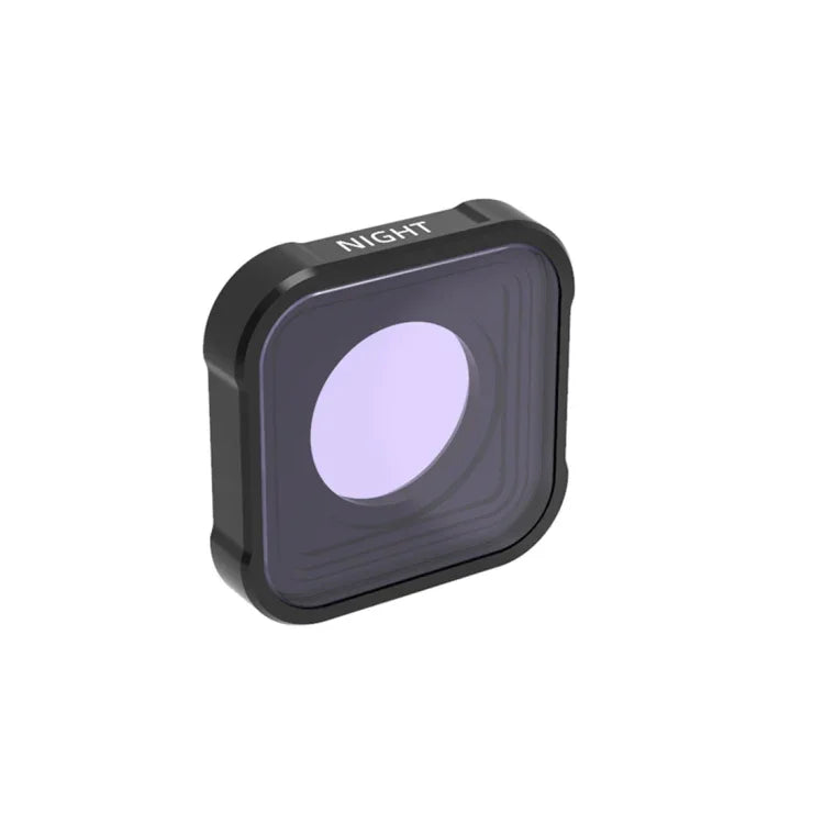 ฟิลเตอร์เลนส์ลดแสงรบกวนกลางคืน ซีรีส์ JSR KB สำหรับ GoPro HERO13 Black /12 Black /11 Black /10 Black /9 Black, NIGHT