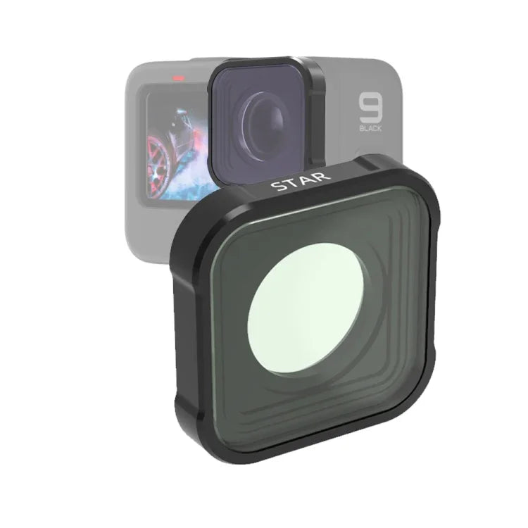 ฟิลเตอร์เลนส์เอฟเฟกต์ดาว JSR KB Series สำหรับ GoPro HERO13 Black /12 Black /11 Black /10 Black /9 Black, ดาว