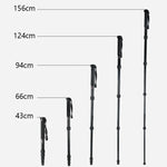 ขาตั้งกล้องอลูมิเนียมอัลลอยด์แบบพกพา BEXIN MAS285 สำหรับกล้อง DSLR ท่องเที่ยวกลางแจ้ง, MAS285