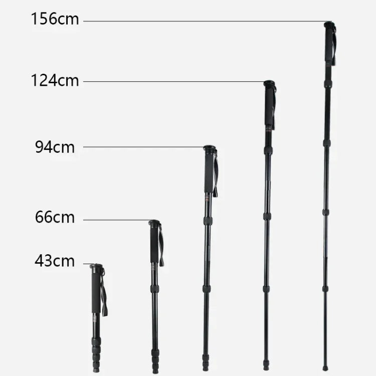 ขาตั้งกล้องอลูมิเนียมอัลลอยด์แบบพกพา BEXIN MAS285 สำหรับกล้อง DSLR ท่องเที่ยวกลางแจ้ง, MAS285