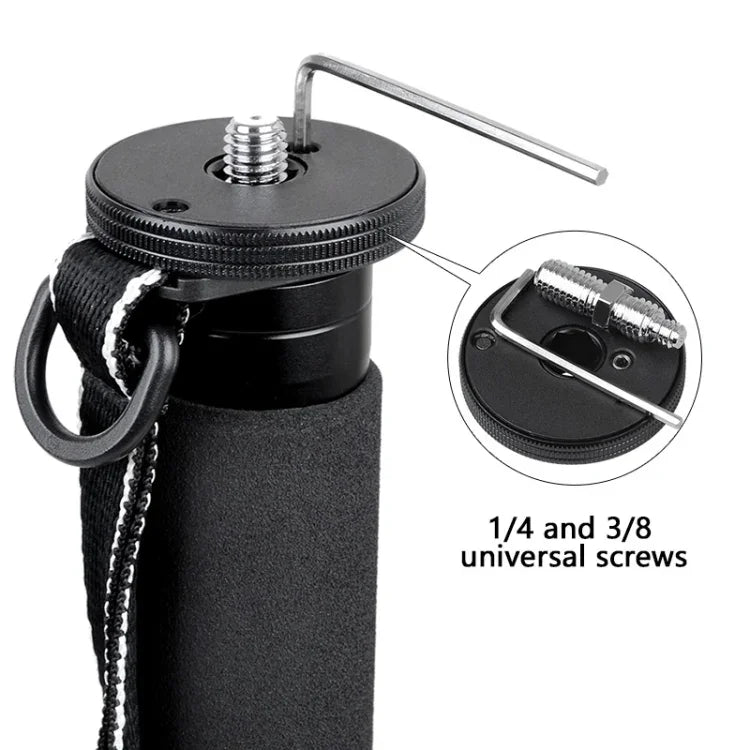 BEXIN MAS325 ขาตั้งกล้อง DSLR แบบ monopod อะลูมิเนียมอัลลอย สำหรับเดินทางและกลางแจ้ง, MAS325