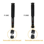 BEXIN P308C ขาตั้งกล้อง DSLR แบบ monopod อะลูมิเนียมอัลลอย สำหรับเดินทางและกลางแจ้ง, P308C