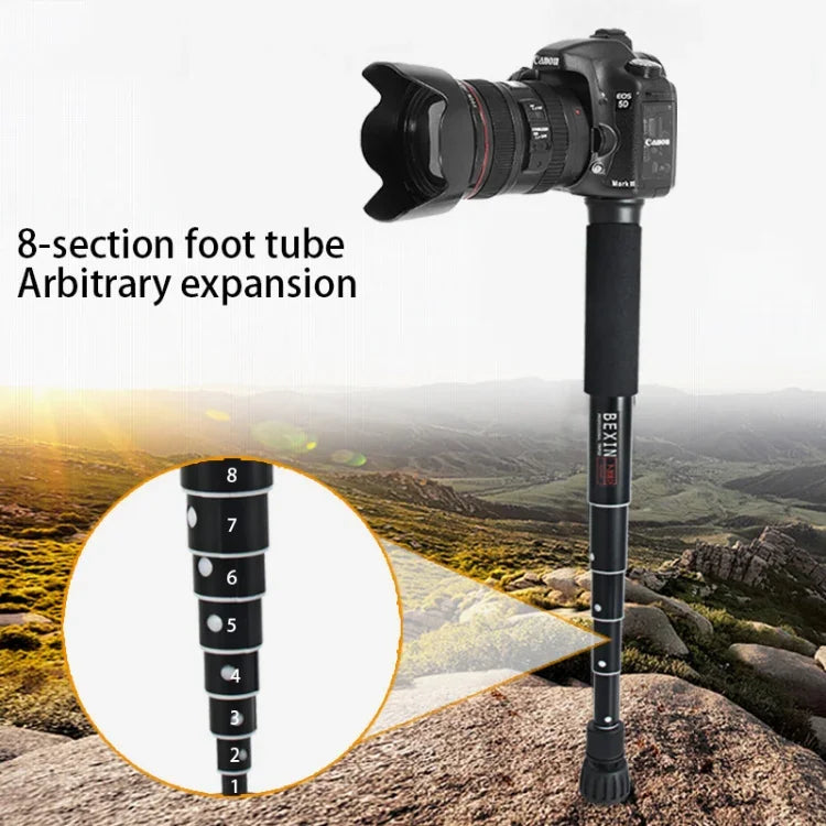 ที่จับโมโนพอดกล้อง DSLR แบบพกพา BEXIN P308D อลูมิเนียมอัลลอยด์ P308D