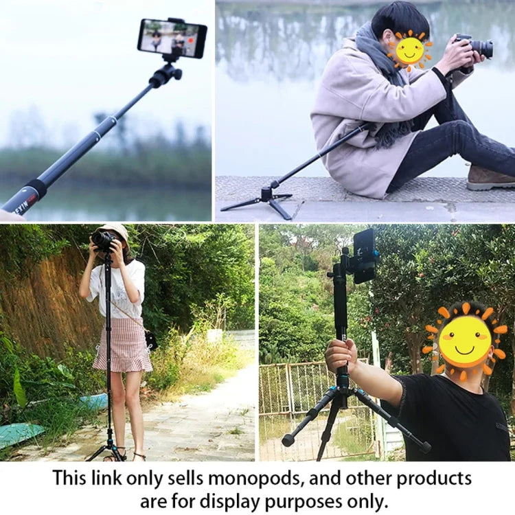 ที่จับโมโนพอดกล้อง DSLR แบบพกพา BEXIN P308B อลูมิเนียมอัลลอยด์ P308B