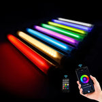 ไฟส่องสว่าง LED แบบแท่งสีสันสดใส LUXCeO P7RGB Pro ควบคุมผ่านแอป ปรับอุณหภูมิสี กันน้ำ ไฟเติมแสงแบบถือพร้อมรีโมท, P7RGB Pro