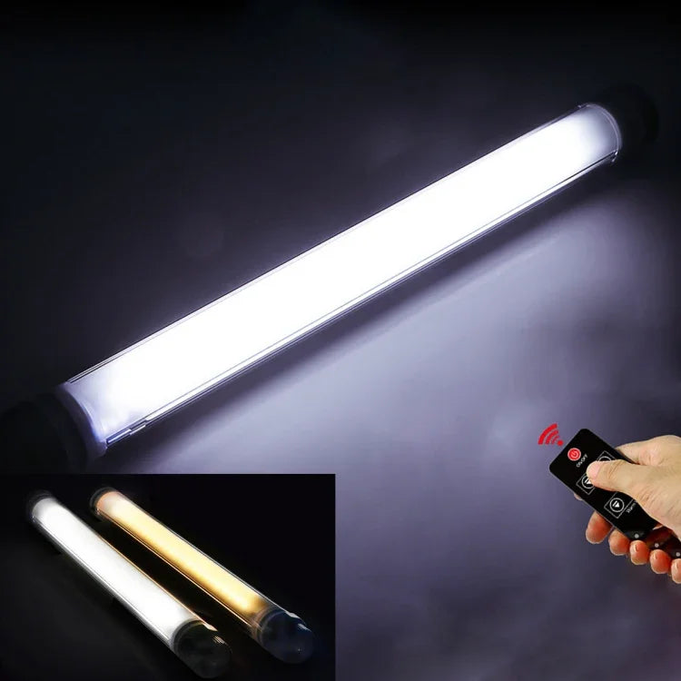 ไฟส่องสว่าง LED แบบแท่ง LUXCeO P7 ปรับอุณหภูมิสีคู่ กันน้ำ ไฟเติมแสงแบบถือพร้อมรีโมท, P7