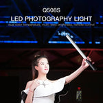 ไฟส่องสว่าง LED แบบแท่ง LUXCeO Q508S ปรับอุณหภูมิสีคู่ 1000LM ไฟเติมแสงแบบถือ, Q508S