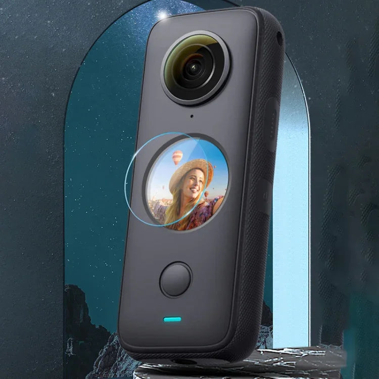 ฟิล์มกระจกนิรภัยกันระเบิดสำหรับ Insta360 One X2, สำหรับ Insta360 One X2