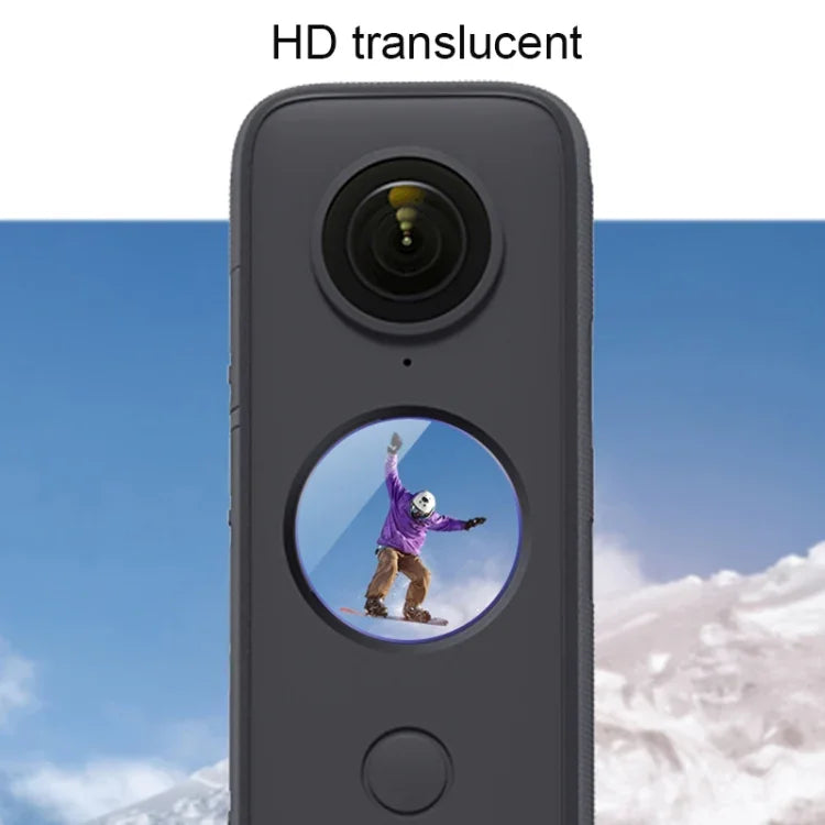 ฟิล์มกระจกนิรภัยกันระเบิดสำหรับ Insta360 One X2, สำหรับ Insta360 One X2