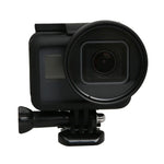 ฟิลเตอร์เลนส์ 52 มม. สำหรับกล้องแอคชั่น GoPro HERO5 (CPL + UV + ND8 + ND2 + Star 8 + แดง + เหลือง + FLD / ม่วง) & แหวนอะแดปเตอร์เคสกันน้ำ, 10 ชิ้นใน 1 ชุด