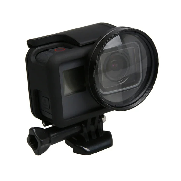 ฟิลเตอร์เลนส์มาโครขนาด 52 มม. 10X สำหรับกล้องแอคชั่น GoPro HERO5 Sport มืออาชีพ