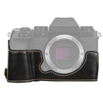 ฐานเคสหนัง PU ครึ่งตัวพร้อมเกลียว 1/4 นิ้ว สำหรับ FUJIFILM X-S10, สำหรับ FUJIFILM X-S10