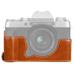 ฐานเคสกล้องหนัง PU แบบครึ่งตัวเกลียว 1/4 นิ้ว สำหรับ FUJIFILM XT200, สำหรับ FUJIFILM XT200