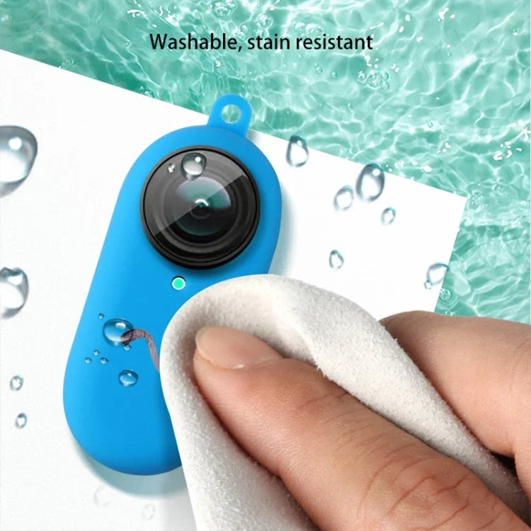 เคสซิลิโคนป้องกันสำหรับ Insta360 GO 2 ตัวเครื่อง, สำหรับ Insta360 GO 2