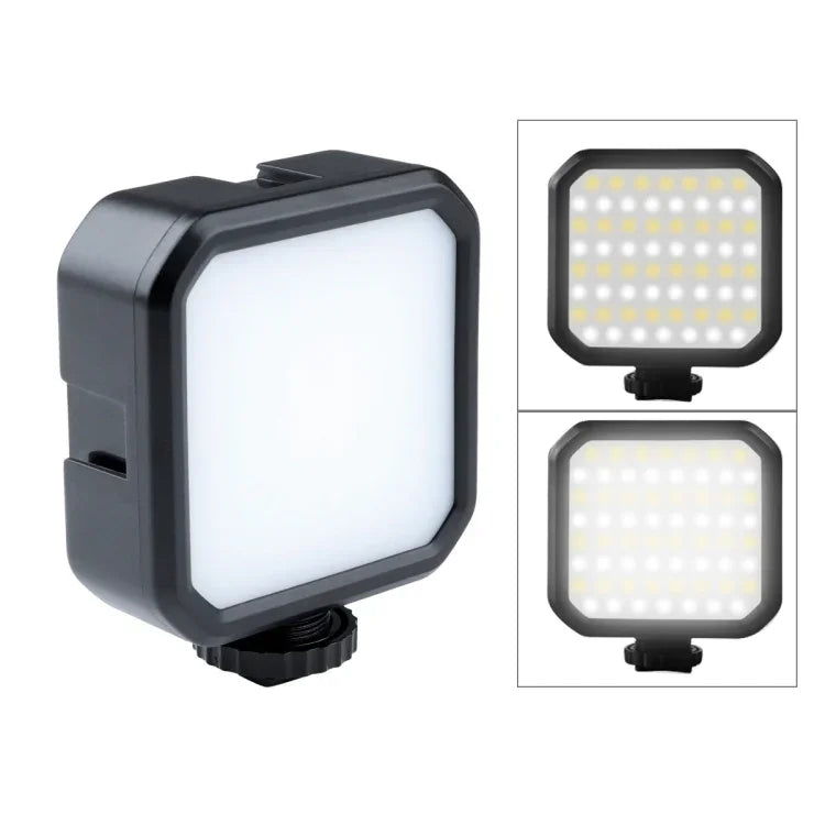 ไฟเติมสวยพกพา MJ58 สำหรับกล้องถ่ายภาพและสตรีมเมอร์ LED พร้อมรีโมทคอนโทรล, MJ58