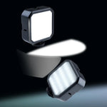 ไฟเติมสวยพกพา MJ58 สำหรับกล้องถ่ายภาพและสตรีมเมอร์ LED พร้อมรีโมทคอนโทรล, MJ58