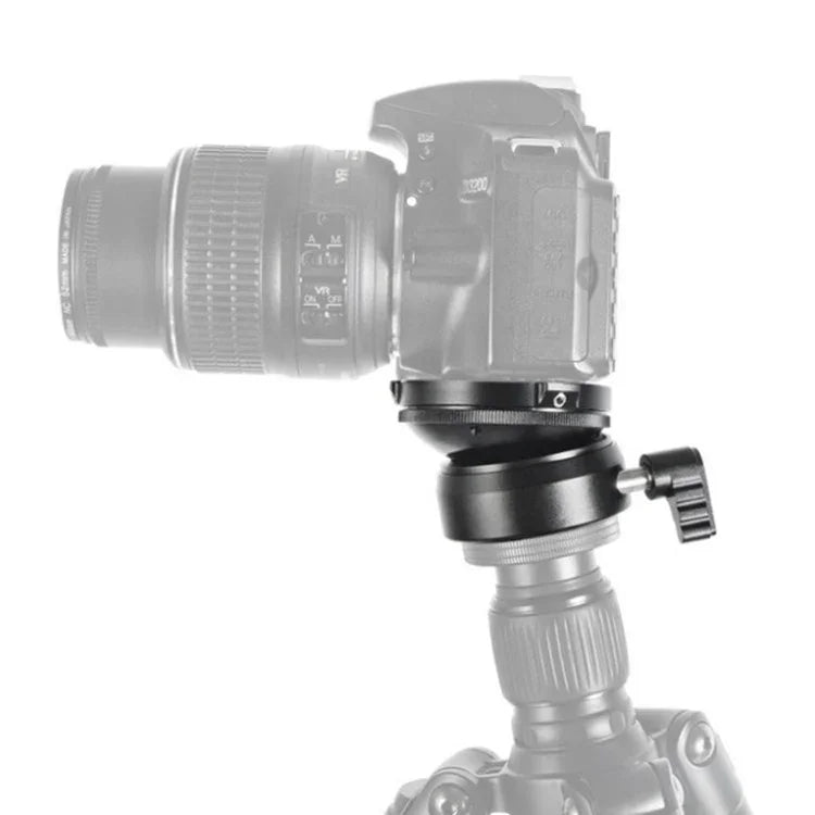BEXIN DY-60N ขาตั้งกล้องมืออาชีพด้ามเกลียว 3/8 นิ้ว ฐานหัวพาโนรามา 360 องศาพร้อมระดับฟองน้ำและอะแดปเตอร์สกรู 3/8 นิ้ว, DY-60N 3/8 นิ้ว