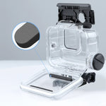 เคสกันน้ำสำหรับชาร์จ GoPro HERO10 Black / HERO9 Black 30 ม. พร้อมตัวยึดพื้นฐานและสกรู, สำหรับ GoPro HERO9 Black / ชาร์จ