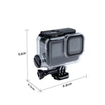 เคสกันน้ำสำหรับชาร์จ GoPro HERO10 Black / HERO9 Black 30 ม. พร้อมตัวยึดพื้นฐานและสกรู, สำหรับ GoPro HERO9 Black / ชาร์จ