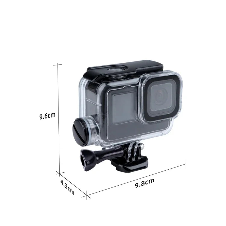 เคสกันน้ำสำหรับชาร์จ GoPro HERO10 Black / HERO9 Black 30 ม. พร้อมตัวยึดพื้นฐานและสกรู, สำหรับ GoPro HERO9 Black / ชาร์จ