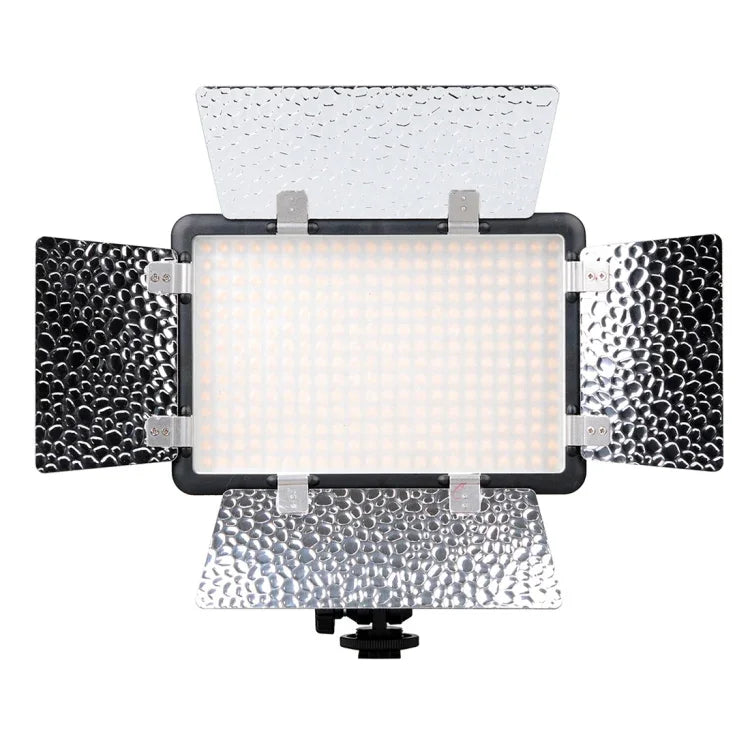 Godox LED308C II ไฟถ่ายภาพ LED 308 ดวง ปรับความสว่างได้ 860LUX ไฟสตูดิโอมืออาชีพสำหรับวล็อกและถ่ายวิดีโอสำหรับกล้อง Canon / Nikon DSLR