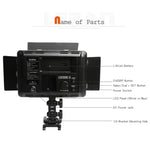 Godox LED308C II ไฟถ่ายภาพ LED 308 ดวง ปรับความสว่างได้ 860LUX ไฟสตูดิโอมืออาชีพสำหรับวล็อกและถ่ายวิดีโอสำหรับกล้อง Canon / Nikon DSLR