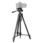 WeiFeng WT-3560 ขาตั้งกล้องอลูมิเนียมอัลลอยด์ขา 3 ท่อนพับได้สำหรับถ่ายทอดสด, WT-3560