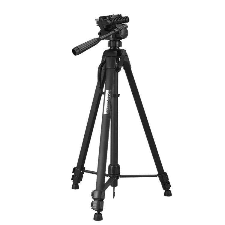 WeiFeng WT-3560 ขาตั้งกล้องอลูมิเนียมอัลลอยด์ขา 3 ท่อนพับได้สำหรับถ่ายทอดสด, WT-3560