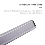 LUXCeO Q508A ไฟ LED แท่งถ่ายภาพ 8 สี กันน้ำ ไฟเติม LED แบบถือพร้อมรีโมทคอนโทรล, Q508A