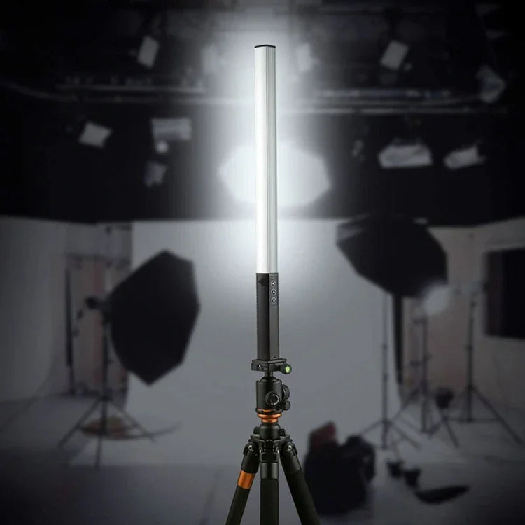 LUXCeO Q508A ไฟ LED แท่งถ่ายภาพ 8 สี กันน้ำ ไฟเติม LED แบบถือพร้อมรีโมทคอนโทรล, Q508A