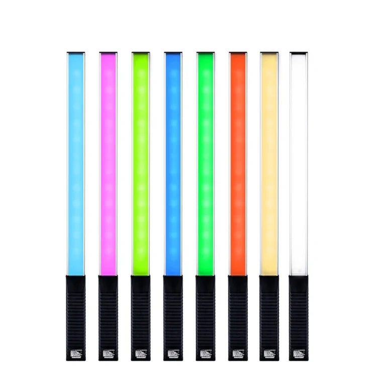 LUXCeO Q508A ไฟ LED แท่งถ่ายภาพ 8 สี กันน้ำ ไฟเติม LED แบบถือพร้อมรีโมทคอนโทรล, Q508A