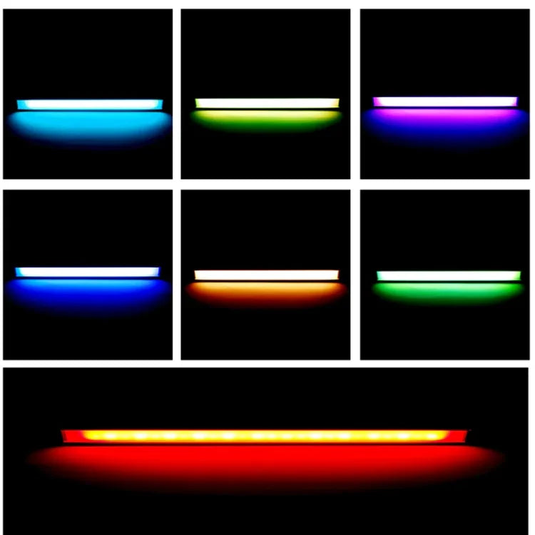 LUXCeO Q508A ไฟ LED แท่งถ่ายภาพ 8 สี กันน้ำ ไฟเติม LED แบบถือพร้อมรีโมทคอนโทรล, Q508A