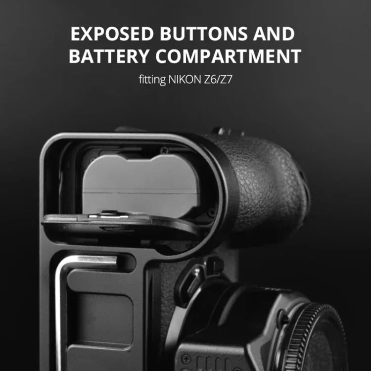 YELANGU CL7 แผ่นฐานขยายกล้องแบบ L สำหรับ Nikon Z6 / Z7, CL7 สำหรับ Nikon Z6