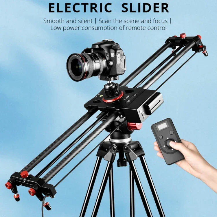 YELANGU L80TC รางสไลด์ไฟฟ้ายาว 80 ซม. พร้อมรีโมทคอนโทรล 2.4GHz สำหรับกล้อง SLR / กล้องวิดีโอ, L80TC 80 ซม.