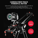 YELANGU L80TC รางสไลด์ไฟฟ้ายาว 80 ซม. พร้อมรีโมทคอนโทรล 2.4GHz สำหรับกล้อง SLR / กล้องวิดีโอ, L80TC 80 ซม.