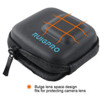 กล่องเก็บและป้องกัน EVA ขนาดเล็กพิเศษ RUIGPRO สำหรับ GoPro Hero11 Black / HERO10 Black / HERO9 Black / HERO8 Black /7 /6 /5, สำหรับ GoPro HERO7 /6 /5