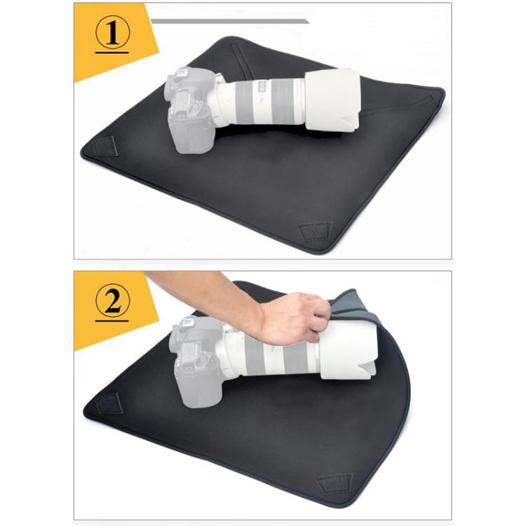 กระเป๋าเนโอพรีนกันกระแทก Magic Wrap Blanket สำหรับเลนส์กล้อง Canon / Nikon / Sony ขนาด: 55 x 55 ซม., 55 x 55 ซม.