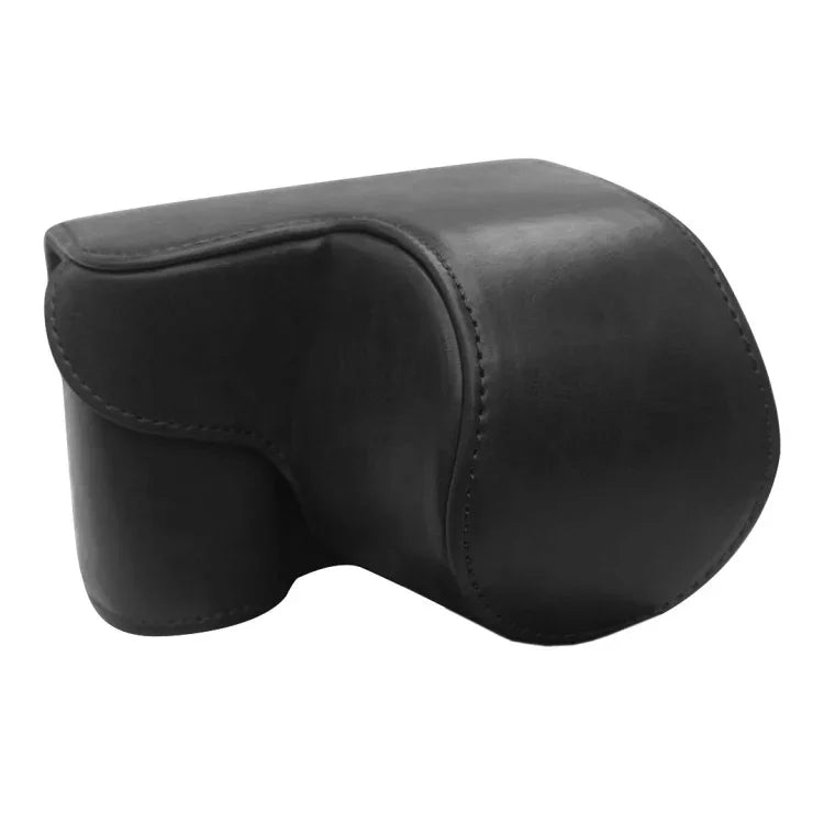 Full Body Camera PU Leather Case Bag for Sony ZV-E10, For Sony ZV-E10