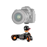 YELANGU L4X-BC กล้องวีลดอลลี่ II สไลเดอร์รางไฟฟ้า 3 ล้อ พร้อมหัวบอล รับน้ำหนัก: 3 กก., L4X-BC