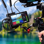 FEELWORLD LUT5 จอมอนิเตอร์กล้อง DSLR ขนาด 5.5 นิ้ว ความสว่างสูงพิเศษ 3000 นิต แบบสัมผัส, LUT5