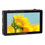 FEELWORLD LUT5 จอมอนิเตอร์กล้อง DSLR ขนาด 5.5 นิ้ว ความสว่างสูงพิเศษ 3000 นิต แบบสัมผัส, LUT5