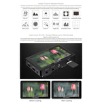 FEELWORLD LUT5 จอมอนิเตอร์กล้อง DSLR ขนาด 5.5 นิ้ว ความสว่างสูงพิเศษ 3000 นิต แบบสัมผัส, LUT5