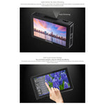 FEELWORLD LUT5 จอมอนิเตอร์กล้อง DSLR ขนาด 5.5 นิ้ว ความสว่างสูงพิเศษ 3000 นิต แบบสัมผัส, LUT5