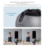 LAIZESKE LA8 หุ่นยนต์ถ่ายภาพอัจฉริยะ ติดตามอัตโนมัติ 360 องศา พร้อมที่ยึดโทรศัพท์, LA8